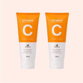 สินค้าพร้อมส่ง Morika Vitamin c โมริกะ วิตามิน ซี เฟเชี่ยล โฟมกลูต้าไธโอน ให้ผิวแลดูกระจ่างใส ไม่แห้งตึง พร้อมส่ง