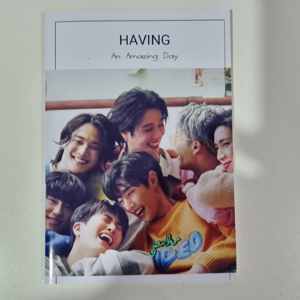สมุดโน้ต Got7 ขนาดเอ 5 แบบที่ 6 - แบบที่ 8