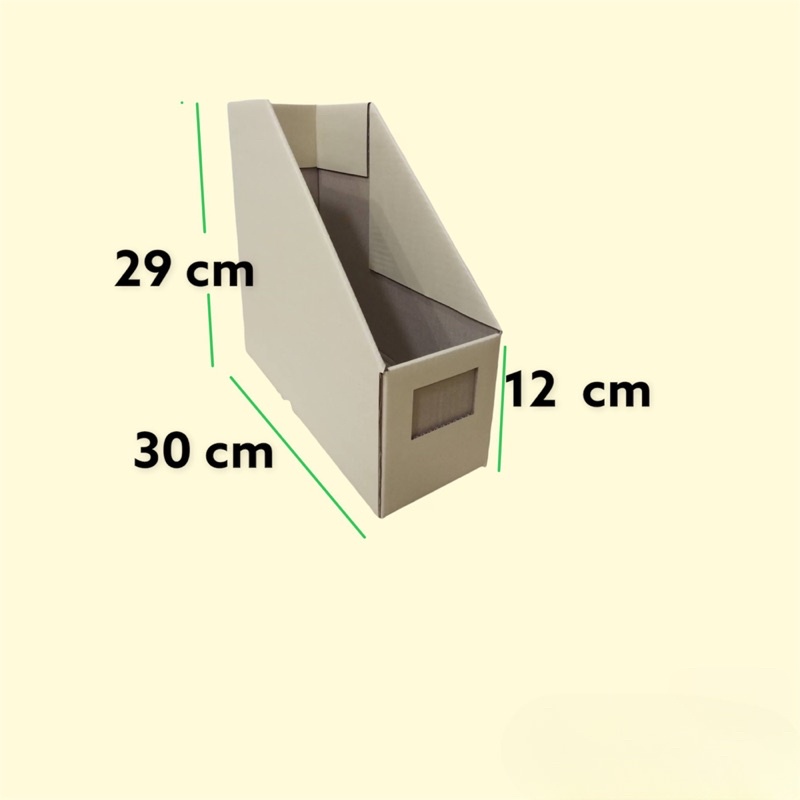 กล่องใส่แฟ้มเอกสารพับเก็บได้ 1 ช่อง กล่องกระดาษลูกฟูก ราคาโรงงาน - รูปที่ 2