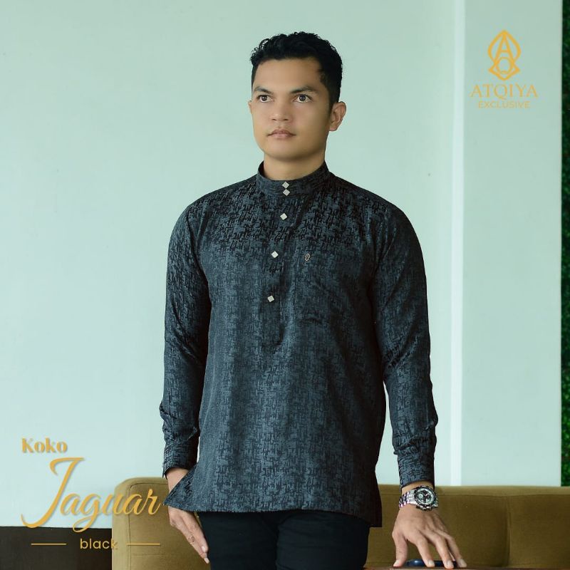 !! เสื้อ Jaguar Koko By Atqiya Exlusive/ Men& 39;s เสื้อมุสลิม/ เสื้อเชิ้ต Chooko Trend