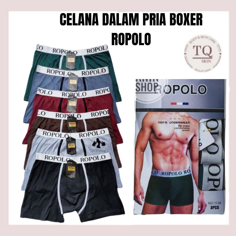 Ropolo CD Men & 39;s Boxer ชุดชั้นใน Ropolo Men & 39;s Boxers ผู้ใหญ่ Men & 39;s ชุดชั้นใน Ropolo Ju