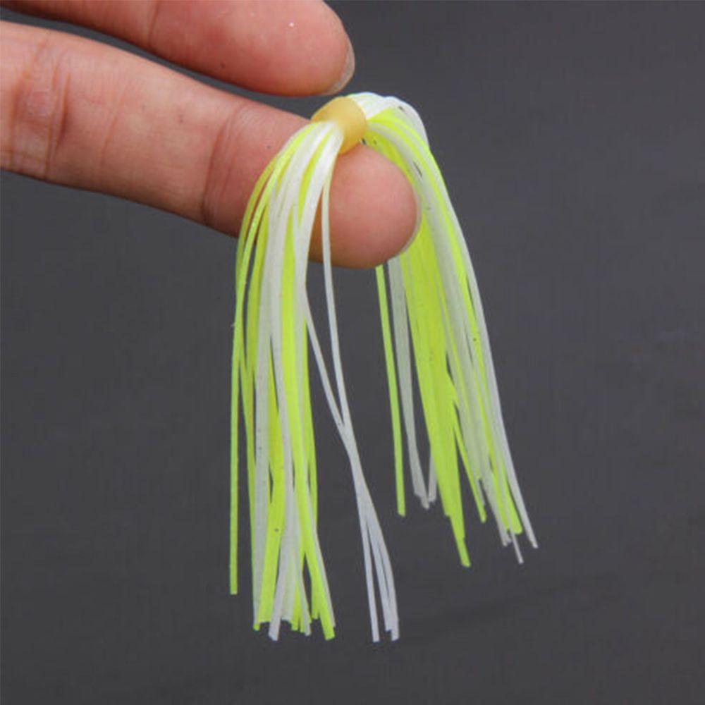 POPULAR 50 Pcs Durable Silicone Skirts Portable Jig Bait Soft Fishing Lures  Beard Artificial New Lifelike Spinner Sinking Windless Rubber Squid -  popular1.th - ThaiPick