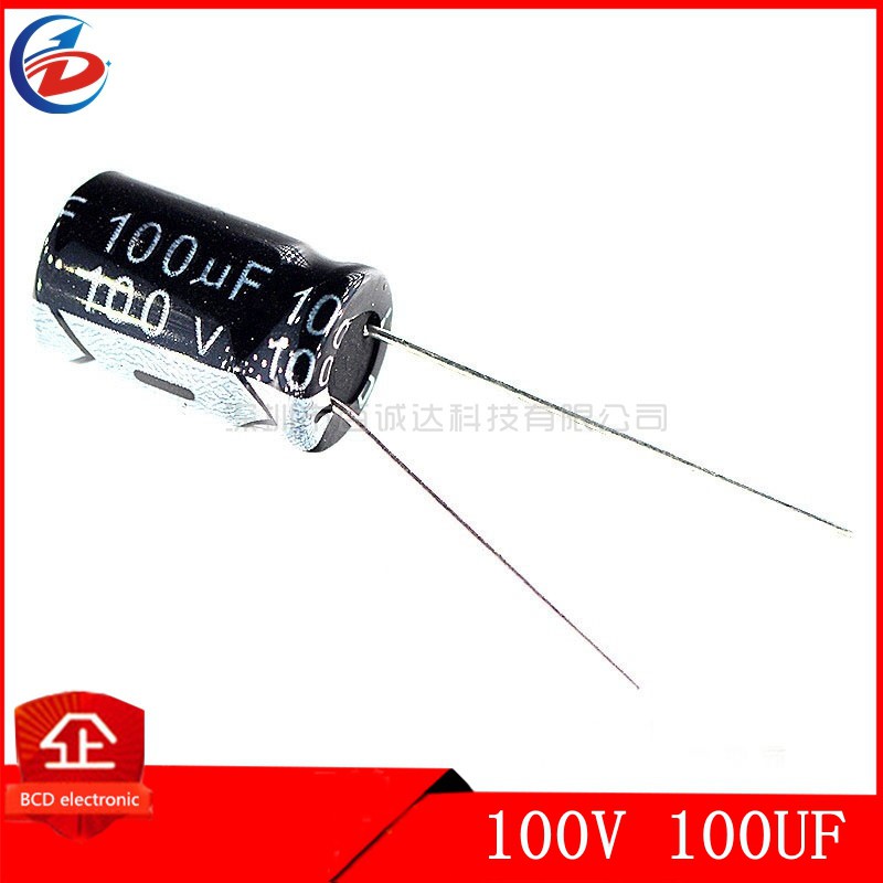 10PCS 100V 100UF electrolytic capacitor 100UF 100V 10*17