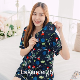 🌈Lavender26💤Buzz ท่องไปในอวกาศ ชุดนอนลายน่ารักมาก