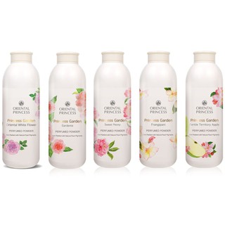 แป้งฝุ่นหอมเนื้อเนียนละเอียด : Oriental Princess Princess Garden Oriental White Flower Perfumed Talc