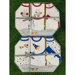 Lilsoft Baby Gift Set 9 ชิ้น ชุดของขวัญเด็กแรกเกิด เยี่ยมคลอด