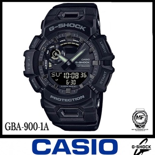Casio G-Shock นาฬิกาข้อมือผู้ชาย สายเรซิ่น รุ่น GBA-900-1A - สีดำ ของใหม่ ประกันศูนย์เซ็นทรัลCMG 1 ปี