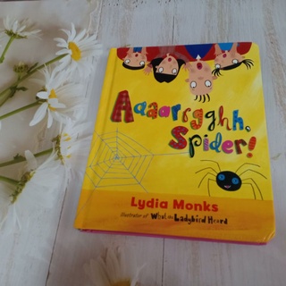 Boardbook : Aaaarrgghh, Spider! by Lydia monks มือสอง