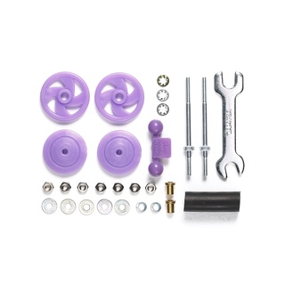 โรลเลอร์ TAMIYA mini4wd 95519 Large Dia. Stabilizer Head Set (17mm) (Purple)