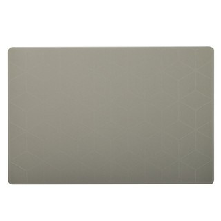 ที่รองภาชนะ แผ่นรองจาน RUBIX สีเทา อุปกรณ์บนโต๊ะอาหาร ห้องครัวและอุปกรณ์ PLACEMAT RUBIX GRAY