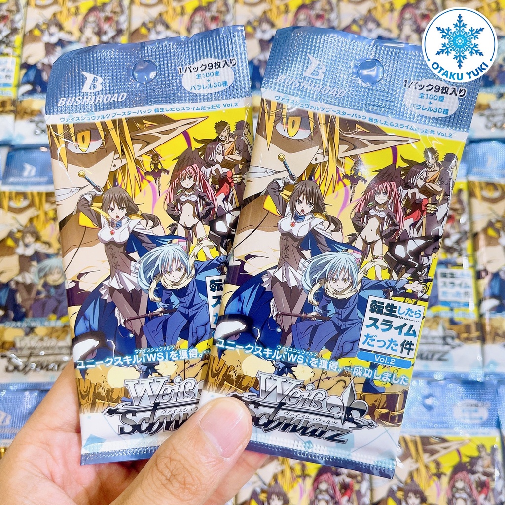 [ของแท้] Rimuru Tempest Weiss Schwarz Dignity Card Pack Vol 2