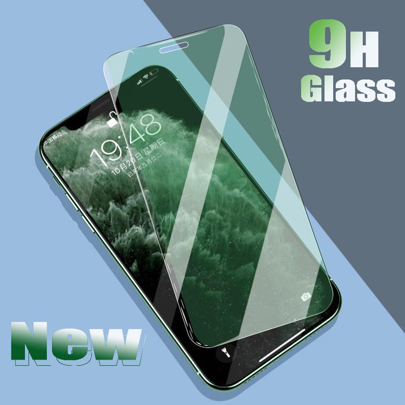 New Green Light Tempered Glass VIVO S1 Pro S5 Z6 Z3i Z5 Z5i Z5X V3 V11 V11i V15 Pro Nex 2 Glass Protective Film