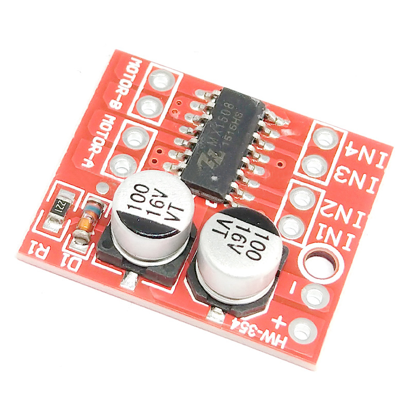 1.5A 2 Way DC มอเตอร์โมดูล 2 ช่อง PWM ความเร็ว Dual H-Bridge Mini Stepper Driver Board ดีกว่า L298N