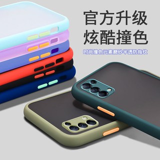 [ส่งจากไทย] Case OPPO Reno 5Pro เคสโทรศัพท์ เคสกันกระแทก ปุ่มสีผิวด้าน สามารถป้องกันกล้อง Reno5Pro