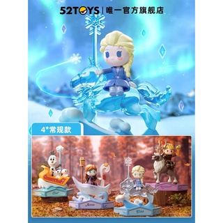 [พร้อมส่ง] 52TOYS Disney Frozen Carousel ลิขสิทธิ์แท้ ❄️ Elsa Anna Olaf Kristoff ของสะสม ดิสนี่ย์ 52 Toys ของขวัญ