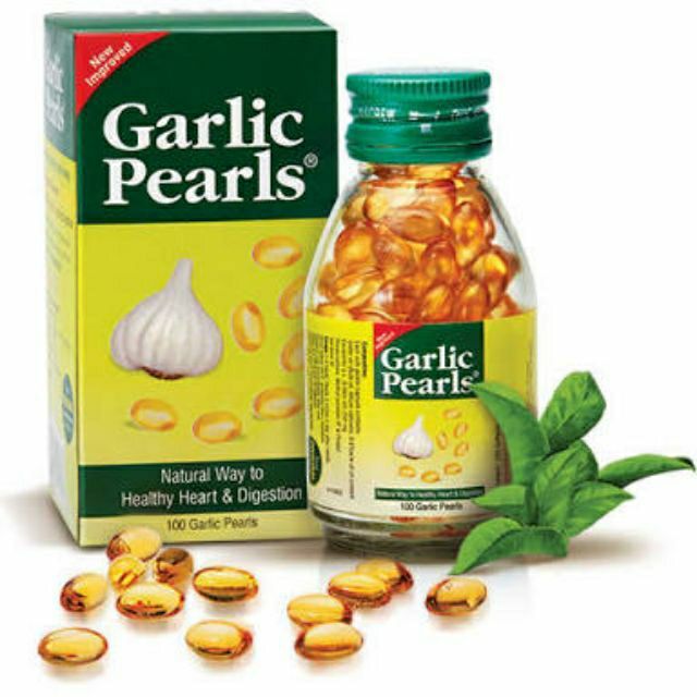 น้ำมันกระเทียมสกัด Garlic Pearls (ไม่มีกล่อง)