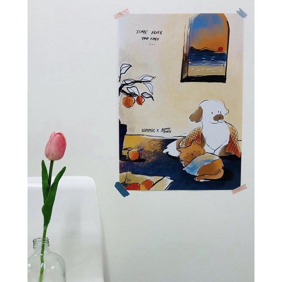 โปสเตอร์ 6 ลาย จากคอลเลคชั่นสุดพิเศษ12Artists (Gimmic x Artist) Gimmic Poster (เริ่มโปรฯ 15.5.22) - รูปที่ 4