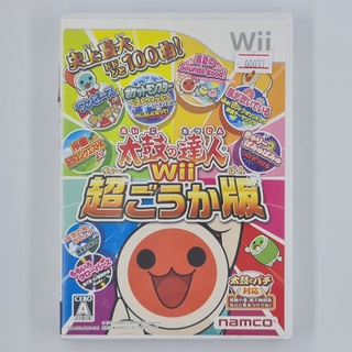 [00077] Taiko no Tatsujin Wii : Chougoukaban (JP)(WII)(USED) แผ่นเกมแท้ มือสอง !!