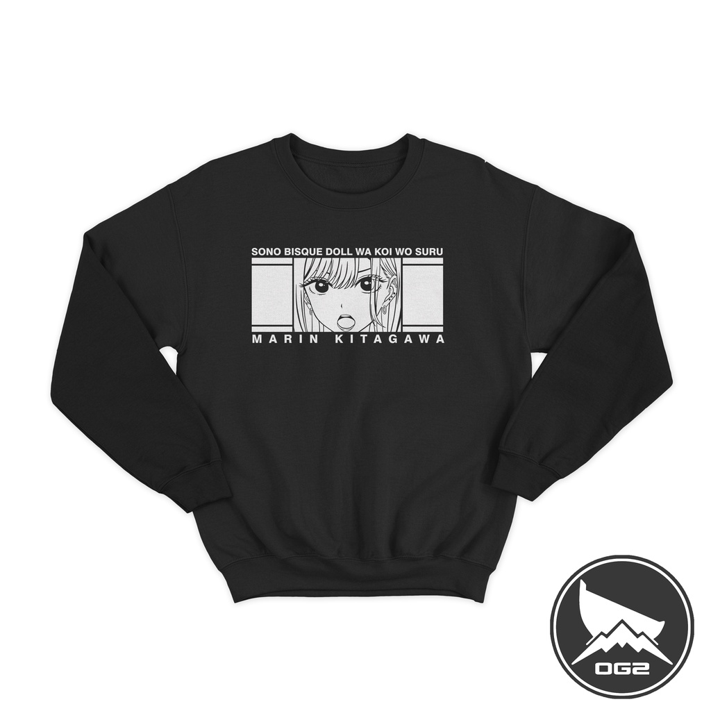 เสื้อกันหนาวอะนิเมะ marin kitagawa my dress up ที่รัก A153 คอกลม OG2 3D A