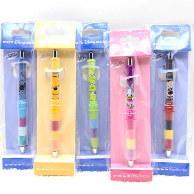 ดินสอ Dr. Grip จาก tokyo disneyland