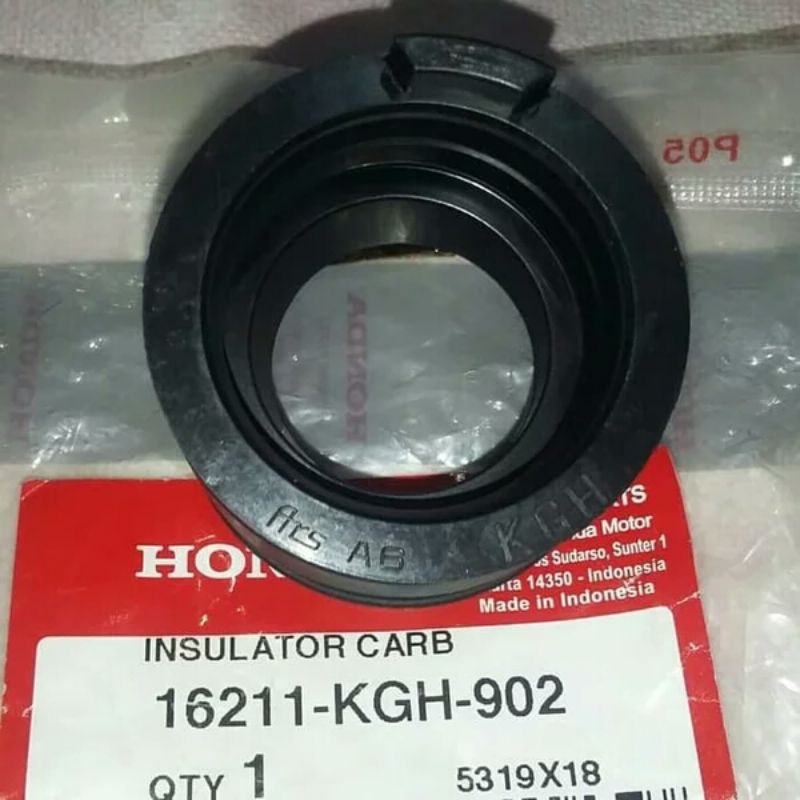 16211KGH902 Honda CS1 ยางท่อร่วมไอดีคาร์บูเรเตอร์ - Nova Sonic 125 original Honda