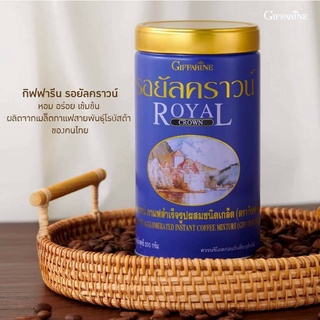 [ส่งฟรี] กาแฟดำ รอยัลคราวน์ ชนิดเกล็ด ตรากิฟฟารีน แบบกระปุก Royal Crown กาแฟดำ ชนิดเกล็ด เข้มข้น หอมกรุ่นกลิ่นกาแฟแท้ๆ