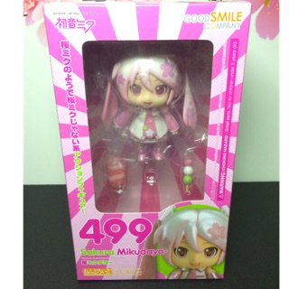 Nendoroid No.499 Sakura Miku ของ🇯🇵แท้ มือ 1 สูง 10 CM