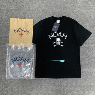 เสื้อยืดแขนสั้น พิมพ์ลายหัวกะโหลกโจรสลัด NOAH Jolly Roger สําหรับผู้ชาย และผู้หญิง