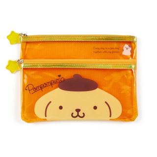 ซองซิปใส 2 ชั้น A5 Pompompurin