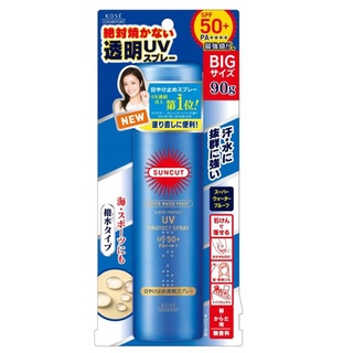 สเปรย์กันแดดสูตรน้ำทนน้ำทนเหงื่อซึมเร็วจากKOSE SPF50+.MadeinJapan