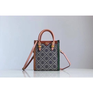 กระเป๋าสะพาย ทอรีเบิร์ช TOTE MONOGRAM CROSSBAG 6x7นิ้ว