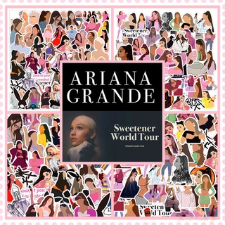 100Pcs/Set ❉ Ariana Grande Series A Sweetener World Tour สติ๊กเกอร์ ❉ Pop Singer Actor Superstar DIY Fashion Luggage Laptop Skateboard Decals Doodle สติ๊กเกอร์