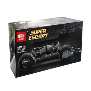 ชุดตัวต่อ no 07061 ชุด Super Heroes Motorcycle bricks blocks จำนวน 338 ชิ้น