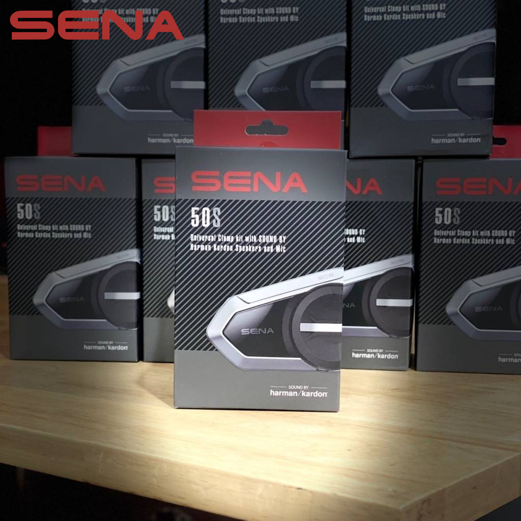 SENA 50S Universal Clamp Kit SOUND BY Harman Kardon Speaker and Micชุดขาครบเซ็ตรุ่น 50S ประกัน6 ดือน ราคา ถูกที่สุด โปรบีเคเค