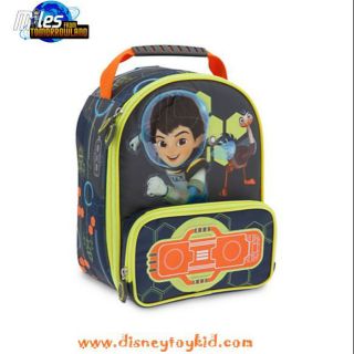 Miles from Tomorrowland Lunch Tote -- กระเป๋าใส่กล่องอาหารกลางวัน ลาย เจ้าหนูไมล์ สูง 8 นิ้ว  Disney USA แท้