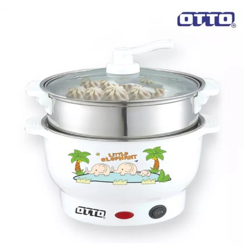 Pick (1.5 ลิตร) OTTO หม้อสุกี้ชาบู รุ่น SP-306 หม้อนึ่ง หม้อต้มมาม่า หม้อสุกี้ หม้อชาบู หม้ออหม้อชาบ