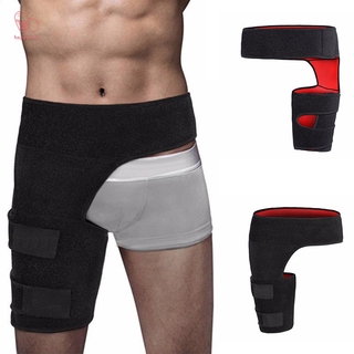 【สินค้ามีจำหน่าย】 Groin Support Hip Brace Compression Groin Wrap for Thigh Hamstring HT