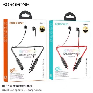 แท้❗️BOROFONE BE52 หูฟังบลูทูธ หูฟังBluetooth หูฟังออกกำลังกาย Wireless Neckband Bluetooth Earphone Black