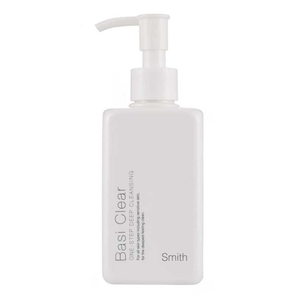 SMITH Basi Clear One-Step Deep Cleansing 150ml. สมิทธิ์ บาสิ เคลียร์ วัน-สเต็ป ดีพ คลีนซิ่ง