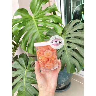 Sugary Bath Time Body Scrub สครับเมือกหอยทาก (สูตรส้มวิตามินซี) สครับน้ำตาล เผยผิวใหม่ สุขภาพดี เปล่งปลั่งมีน้ำมีนวล ผิว