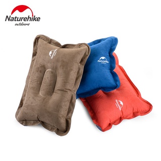 Naturehike NH15A001-L Comfortable Suede Pillow หมอนเป่าลม