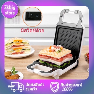 เครื่องทำแซนวิช เครื่องทำแซนวิชอเนกประสงค์  รุ่น3088  เครื่องทำขนม Sandwich maker ไม่สามารถเปลี่ยนถาดได้