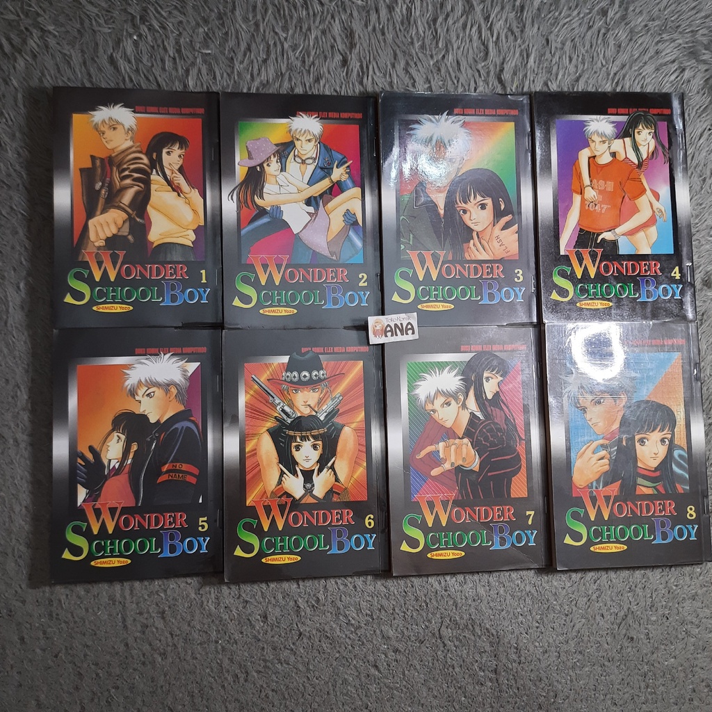 Wonder School Boy Comic SET 1-8 ครบ (Shimizu Yozo)
