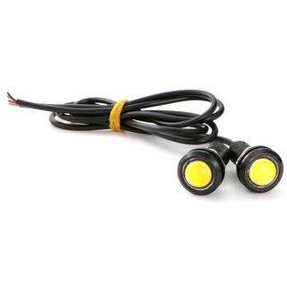 หลอดไฟเลี้ยว LED DRL 18 มม. 12V สําหรับจอดรถยนต์ 1 ชิ้น