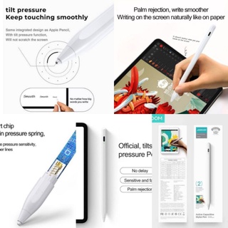 ปากกาสไตลัส Joyroom รุ่น JR-K12 Zhen Miao series automatic dual-mode capacitive pen (รองรับระบบ Android และ IP)