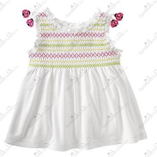 พร้อมส่ง Gymboree Spring Flowers Ladybug Smock Top ไซส์ 4T (สินค้านำเข้าจาก USA)