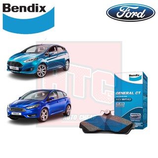 Bendix ผ้าเบรค ford fiesta focus ฟอร์ด เฟียสต้า โฟกัส General CT