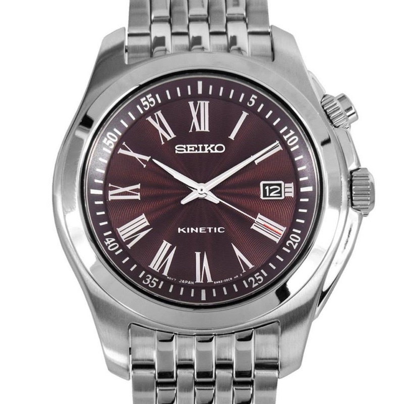 นาฬิกา SEIKO Kinetic Sapphire Classic SKA491P1 SKA491P SKA491