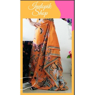 indopik 837ผ้าพันอินโดสีเหลือง ลายผี้เสื้อ
