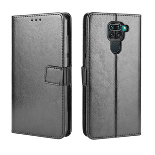 เคสสำ Redmi Note 9 Case PU Leather Flip Phone Case Xiaomi Redmi Note 9 Note9 Pro 9Pro เคสโทรศัพท์มือถือ พลิกซองโทรศัพท์